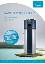 warmtepompboiler SWAN 2 190 van € 2150,- voor € 1600,-, Ophalen, Nieuw, Boiler, Minder dan 3 jaar oud