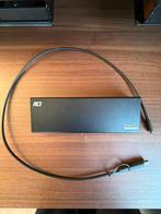 ACT DisplayLink Docking Station (4K ondersteuning) + voeding, Ophalen of Verzenden, Zo goed als nieuw, Laptop