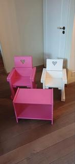 Kinderstoeltjes met Tafel - Hout - Zware Kwaliteit, Kinderen en Baby's, Kinderkamer | Tafels en Stoelen, Ophalen