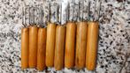 Mais kolf houders 8 stuks, Ophalen of Verzenden, Zo goed als nieuw, Hout