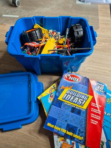 K'nex Bouwset met Boekjes en Opbergbox beschikbaar voor biedingen