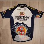 Wielertrui / wielershirt, Festina 1996, vintage, Fietsen en Brommers, Fietsaccessoires | Fietskleding, Bovenkleding, XL, Ophalen of Verzenden