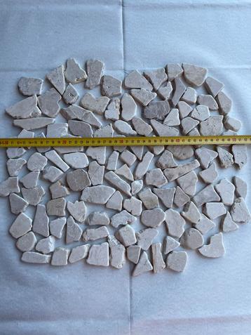 Mozaïek crème voor happystones 2-6 cm beschikbaar voor biedingen