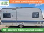 HOBBY EXCELLENT EASY 460 UFE FRANSBED + VOORTENT + DOUCHE, Caravans en Kamperen, Caravans, Rondzit, Hobby, Serviceluik, Bedrijf