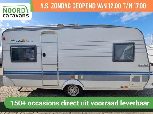 HOBBY EXCELLENT EASY 460 UFE FRANSBED + VOORTENT + DOUCHE, Caravans en Kamperen, Caravans, Bedrijf, tot en met 4, 750 - 1000 kg
