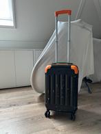 Handbagage Koffer Hardcase Zwart, Sieraden, Tassen en Uiterlijk, Koffers, Gebruikt, 50 tot 60 cm, Hard kunststof, Slot