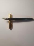 Parker 75, zwart gelakte cilinder, GP-dop, zwart juweel, Verzamelen, Pennenverzamelingen, Gebruikt, Ophalen of Verzenden, Parker