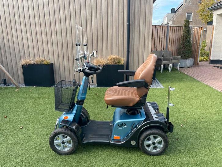 Solo comfort scootmobiel met 4 wielen met zwaardere accu, Diversen, Brommobielen en Scootmobielen, Zo goed als nieuw, 46 km of meer
