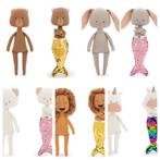 Teddybeer Zeemeermin Beer Pop doll poppen leeuw eenhoorn kat, Ophalen of Verzenden, Nieuw, Stoffen beer, Overige merken