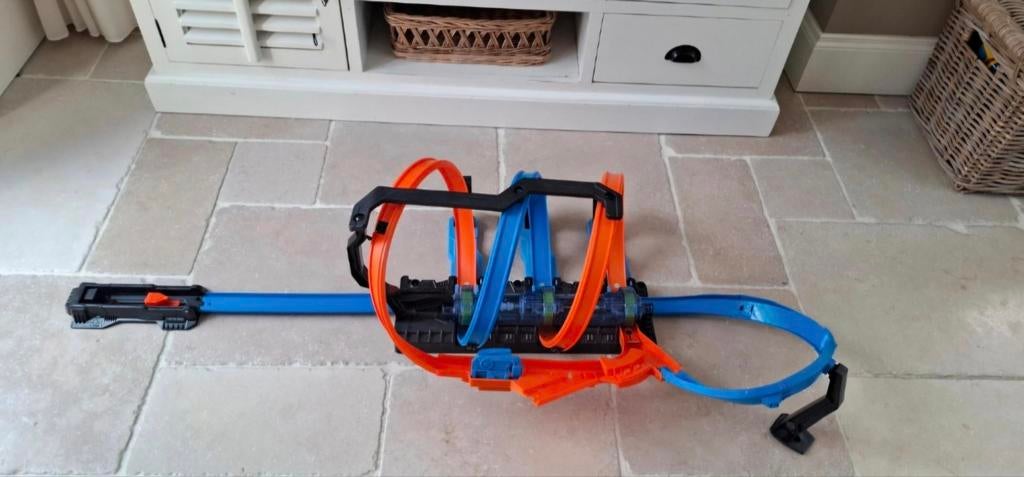 Hot Wheels Kurkentrekker Crash Baanset, Kinderen en Baby's, Speelgoed | Racebanen, Racebaan, Ophalen of Verzenden, Zo goed als nieuw