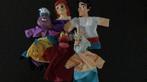Poppenkastpoppen de kleine zeemeermin 6 stuks, Ophalen of Verzenden, Gebruikt, Overige typen