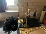 Verschillende woonaccessoires zwart/goud, Huis en Inrichting, Woonaccessoires | Kandelaars en Kaarsen, Zwart, Ophalen of Verzenden