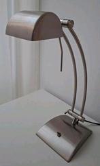 RVS buro lamp, Ophalen of Verzenden, Zo goed als nieuw