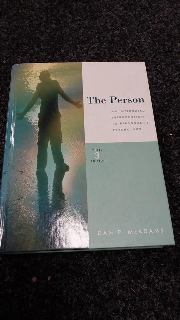 The person, Boeken, Studieboeken en Cursussen, Ophalen of Verzenden, Beta, WO