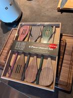Nieuw 6-Delig houten keukengerei set, Huis en Inrichting, Keuken | Keukenbenodigdheden, Ophalen of Verzenden, Nieuw