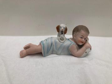 Piano Baby - Gebroeders Heubach - Duits  bisque porselein beschikbaar voor biedingen