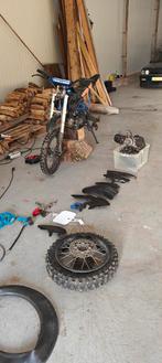 125cc pitbike met veel onderdelen voor 2 mini crossers, Ophalen, Gebruikt, Overige typen, Onbekend