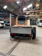 Houtgestookte pizzaoven op aanhanger, Ophalen, Zo goed als nieuw