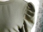 trui met pofmouwen, Kleding | Dames, Truien en Vesten, Ophalen of Verzenden, Zo goed als nieuw, Maat 42/44 (L), Groen