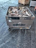 Droog gekloofd perenhout fruitbomenhout, Tuin en Terras, Haardhout, Minder dan 3 m³, Ophalen of Verzenden