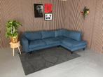 GRATIS LEVERING Pronto Hoekbank Blauw 275x185 GEREINIGD, Huis en Inrichting, 250 tot 300 cm, Hoekbank, Ophalen of Verzenden, Zo goed als nieuw