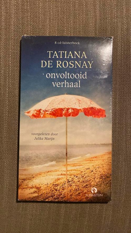 Tatiana de Rosnay - Onvoltooid verhaal luisterboek nieuw!!, Boeken, Luisterboeken, Cd, Volwassene, Ophalen of Verzenden