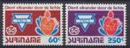 Suriname 738/9 postfris  YWCA 1992, Verzenden, Postfris