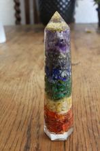 7 chakra orgonite obelisk, Verzamelen, Mineralen en Fossielen, Ophalen of Verzenden
