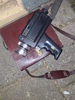 Vintage Bauer Camera met Tas - Verzamelobject, Ophalen of Verzenden, 8mm, Camera