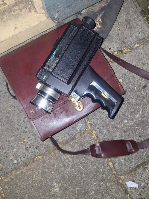 Vintage Bauer Camera met Tas - Verzamelobject, Audio, Tv en Foto, Videocamera's Analoog, Camera, 8mm, Ophalen of Verzenden