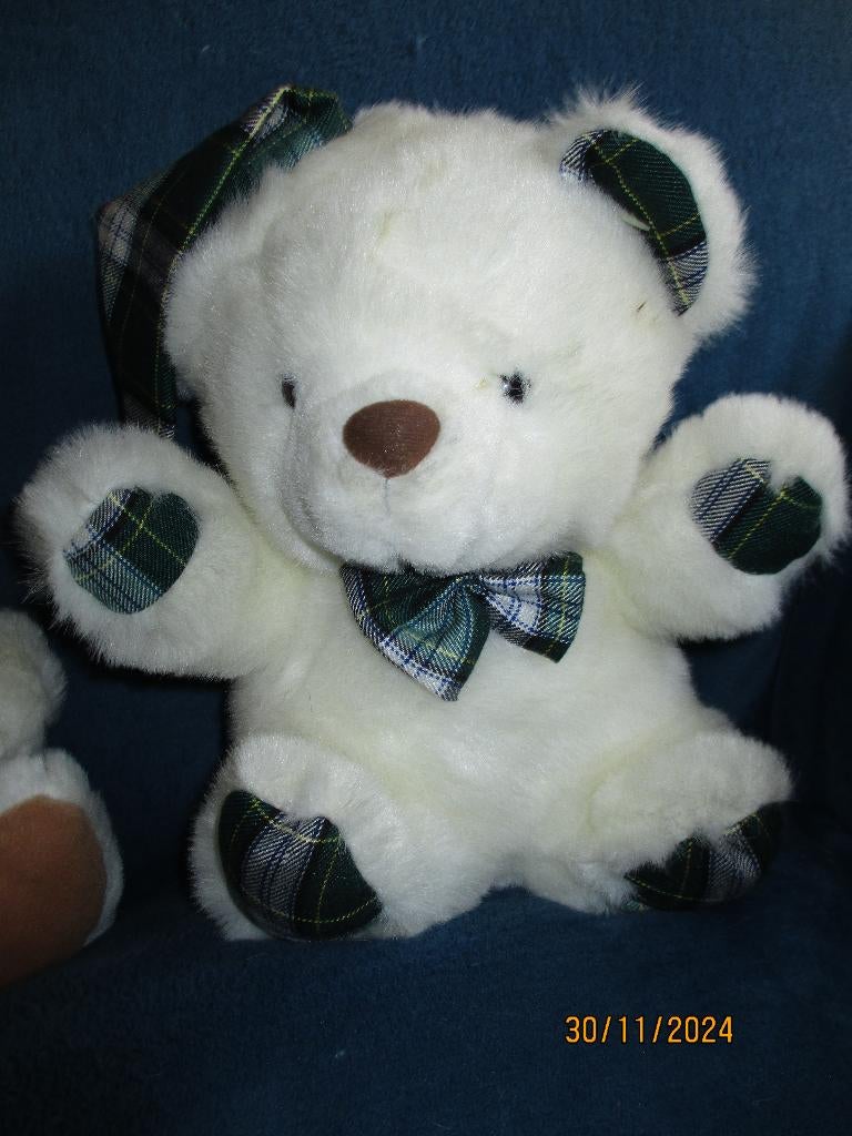 Pluche  Kerstfiguren, beren, sneeuwman e.a., Diversen, Kerst, Ophalen