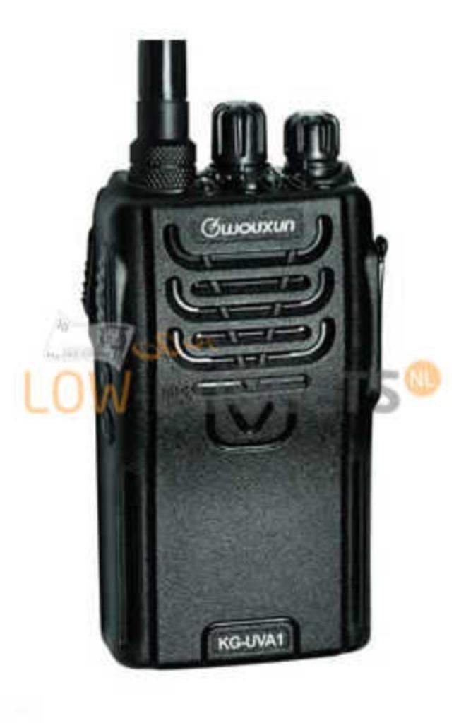 Wouxun KG-UVA1 Dualband Portofoon VHF/UHF IP55, Auto diversen, Overige Auto diversen, Verzenden