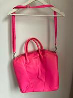 Leuke neon roze schoudertas, Ophalen of Verzenden, Schoudertasje, Roze, Zo goed als nieuw