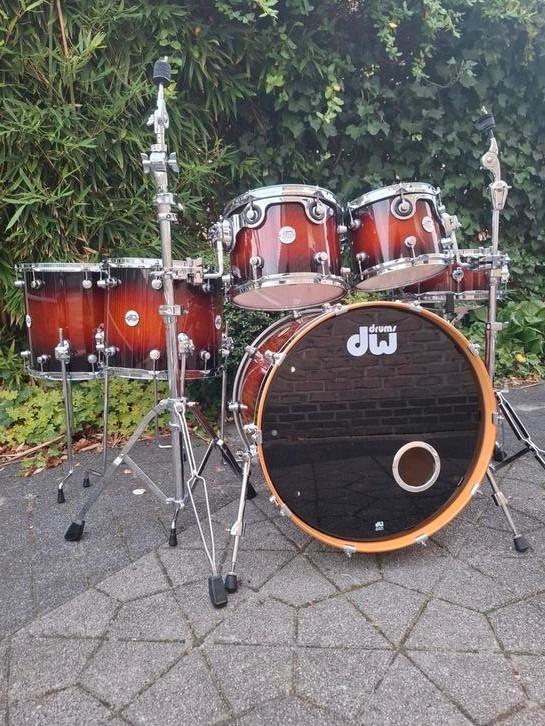 DW DESIGN SERIES ( Tobacco bst), Muziek en Instrumenten, Drumstellen en Slagwerk, Zo goed als nieuw, Overige merken, Ophalen of Verzenden