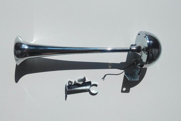 Elektrische boothoorn 39 cm 12 V nieuw, Watersport en Boten, Bootonderdelen, Nieuw, Zeilboot of Motorboot, Verzenden