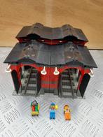 LEGO Trein 10027 9 volt World City Train Engine Shed kilo, Kinderen en Baby's, Speelgoed | Duplo en Lego, Complete set, Ophalen of Verzenden