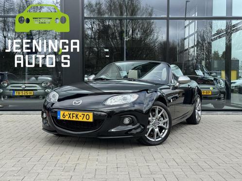Mazda MX-5 1.8 Silver Edition | Leder | Stoelverwarming | Na, Auto's, Mazda, Bedrijf, Te koop, MX-5, ABS, Airbags, Airconditioning