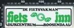 Sticker: Fiets Inn De Fietsvakman - Roosendaal, Ophalen of Verzenden, Zo goed als nieuw, Bedrijf of Vereniging