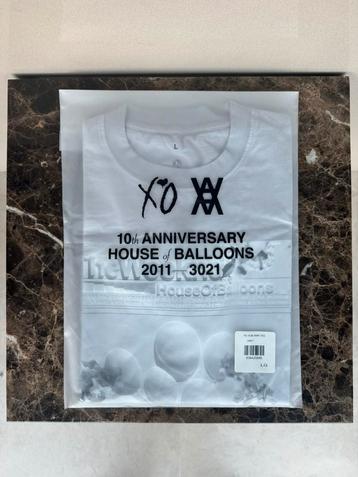 The Weeknd /Arsham House of Balloons Eroded Cover Tee L