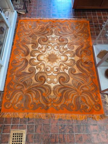 Vintage retro Shaggy vloerkleed, kleed, tafelkleed beschikbaar voor biedingen