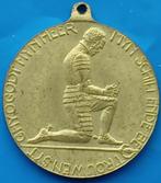 Penning met oog 400ste geboortedag Willem van Oranje -1933, Postzegels en Munten, Verzenden, Brons, Nederland