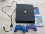 Playstation 4 Pro 1Tb met Ghost of Tsushima, Met games, Met 2 controllers, Ophalen of Verzenden, Zo goed als nieuw