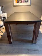 Xooon Houten Eettafel met Grijs Blad, Ophalen