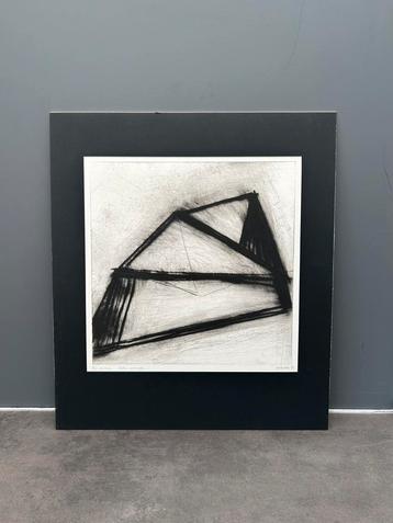 Jaren '80 abstract Kunstwerk door Maaike Alma  beschikbaar voor biedingen