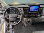 Ford Transit Custom 2.0 TDCI 130pk L1H1 Trail | Trekhaak | N, Auto's, 4 cilinders, Lichtsensor, 2500 kg, Wit