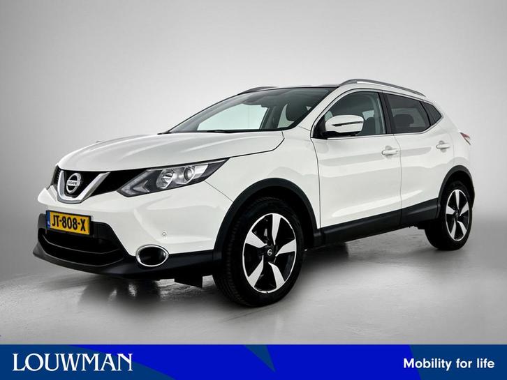 Nissan QASHQAI 1.2 N-Connecta | Panoramadak | Trekhaak | 360, Auto's, Nissan, Bedrijf, Te koop, Qashqai, 360° camera, ABS, Achteruitrijcamera