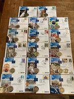 17 x 2 Euro Numisbrief. Vatikaan. vanaf 2004. Vatican. Paus., Ophalen, Vaticaanstad, 2 euro, Setje