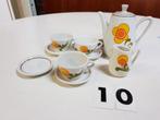 mini servies gele bloemen, Antiek en Kunst, Ophalen of Verzenden