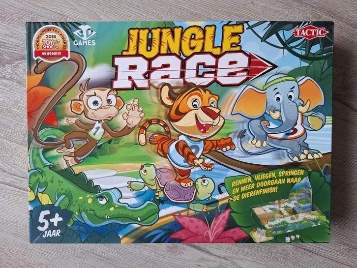 Jungle Race, Hobby en Vrije tijd, Gezelschapsspellen | Bordspellen, Gebruikt, Een of twee spelers, Drie of vier spelers, Ophalen