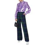 BAUM UND PFERDGARTEN shiny paarse blouse 38- TIEN op Insta, Maat 38/40 (M), TIEN concepts, -, Baum und Pferdgarten